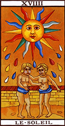 Significado da carta 19 - o sol no tarot de marselha O Espiritualista